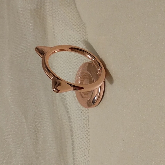 Rose Gold Kitty Phone Ring/Stand! - Picture 7 of 7